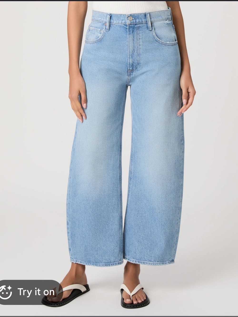 PAIGE Arellia Ankle Barrel Leg Jeans